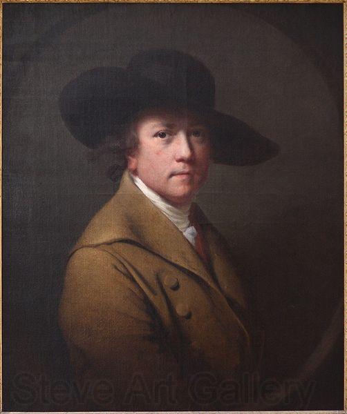 Joseph wright of derby portrait Norge oil painting art